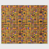 kente cadeaupapier (Vlak)