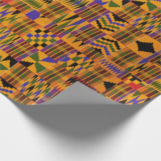 kente cadeaupapier (Hoek)