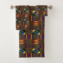 Kente Cloth Bad Handdoek