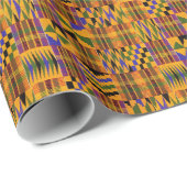 Kente Cloth Cadeaupapier (Rol Hoek)