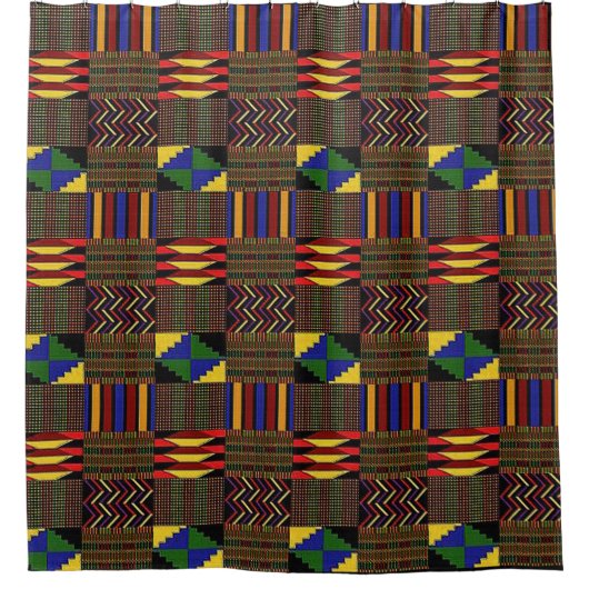 Kente Cloth Douchegordijn (Voorkant)