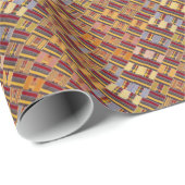 Kente Cloth III Cadeaupapier (Rol Hoek)