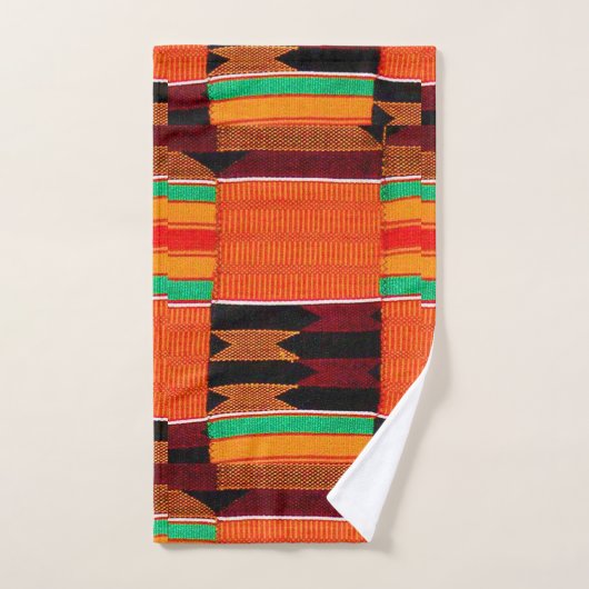 Kente Cloth Pattern Bad Handdoek (Handdoek)