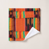 Kente Cloth Pattern Bad Handdoek (Wasdoekje)