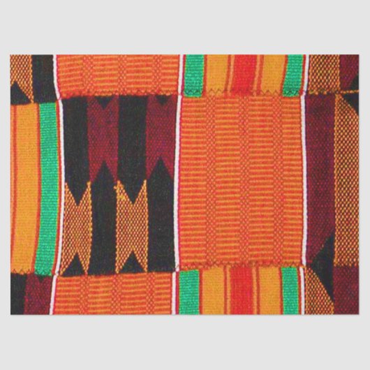 Kente Cloth Pattern Tissuepapier (Voorkant)