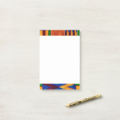 Kente Cloth Post-it® Notes (Op bureau)