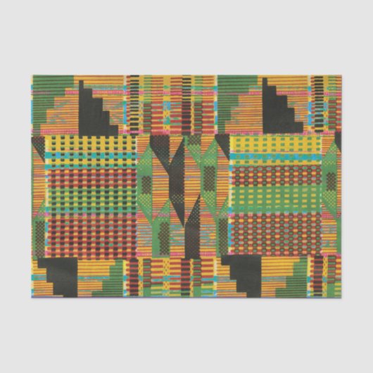 Kente Cloth Tissue Paper Tissuepapier (Voorkant)