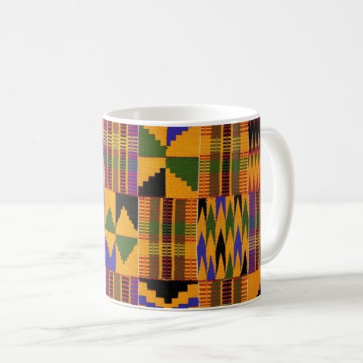 Kente Coffee of Tea Mok (Voorkant rechts)