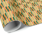 Kente doek textuur print Wrapping Paper Cadeaupapier (Rol Hoek)