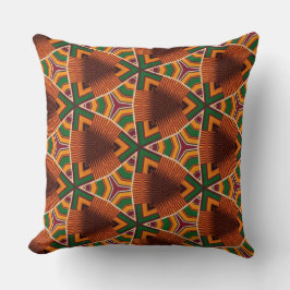 Kente Geometrics Kwanza Afrocentric Kussen