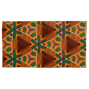 Kente Geometrics Kwanza Afrocentric Kussensloop