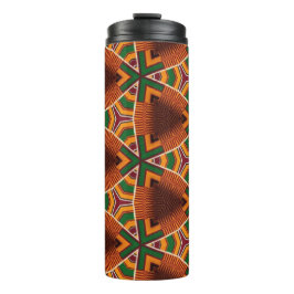 Kente Geometrics Kwanza Afrocentric Thermosbeker