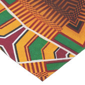 Kente Geometrics Kwanzaa Afrocentrisch Lange Tafelloper (Hoek)