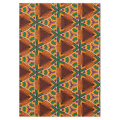Kente Geometrics Kwanzaa Afrocentrische Tafeldoek Tafelkleed (Voorkant)