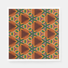 Kente Geometrische Kwanzaa Afrocentrisch Servet