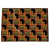 Kente Gift Bag Groot Cadeauzakje (Voorkant)
