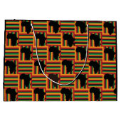 Kente Gift Bag Groot Cadeauzakje (Achterkant)