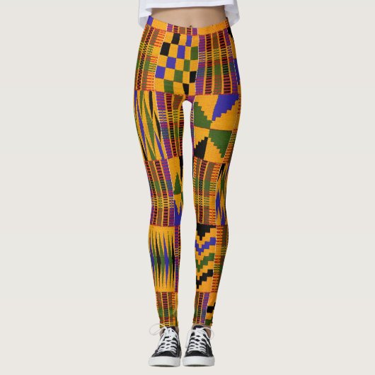 Kente Leggings (Voorkant)
