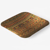 Kente Party Borden Papieren Bordje (Gebogen)