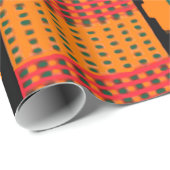 Kente Pattern Cadeaupapier (Rol Hoek)