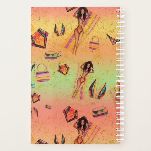 Kente Pattern Planner (Achterkant)