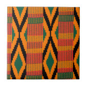 Kente Pattern Tegeltje (Voorkant)