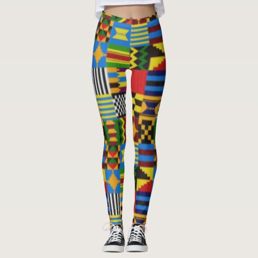 KENTE PLAY LEGGINGS (Voorkant)