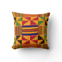 Kente Print Sierkussen
