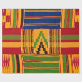 Kente Print Wrapping Paper Cadeaupapier (Vlak)