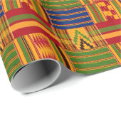 Kente Print Wrapping Paper Cadeaupapier (Rol Hoek)