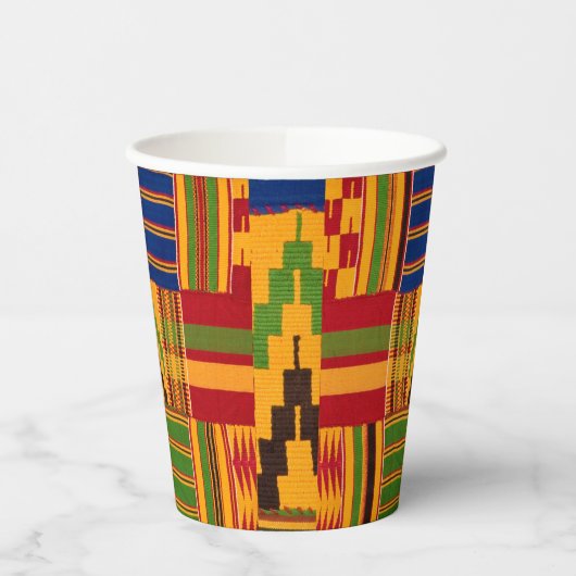 Kente printplaten papieren bekers (Links)