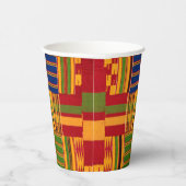 Kente printplaten papieren bekers (Rechts)