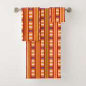 Kente Stripes Handdoek Set (Insitu)