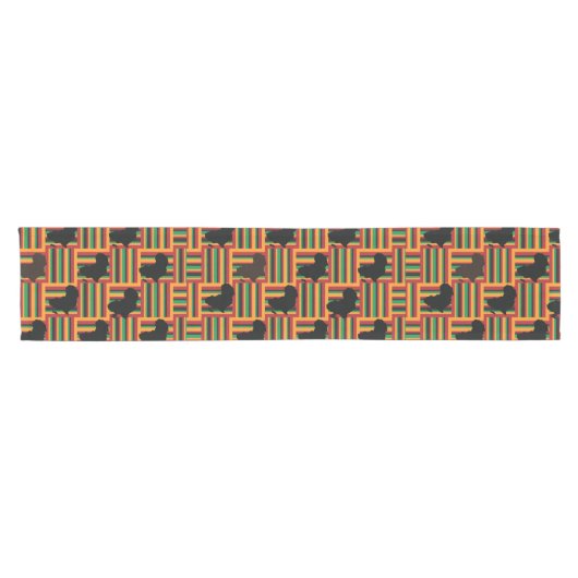 Kente Table Runner Korte Tafelloper (Horizontaal)