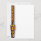 Kente Uitnodigingen Serie. (Voorkant)