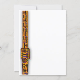Kente Uitnodigingen Serie.