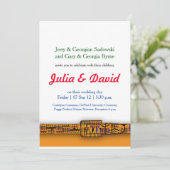 Kente Uitnodigingen Serie 2. (Staand voorkant)