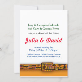 Kente Uitnodigingen Serie 2.