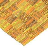 Kente Yellow Korte Tafelloper (Hoek)