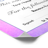 Kentekenbewijs voor kinderen op school poster (Hoek)