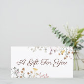 Kentekenbewijs voor wilde bloemen (Staand voorkant)