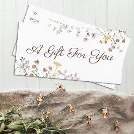 Kentekenbewijs voor wilde bloemen