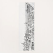 Kentekening van het district Alfama in Lissabon Yogamat (Voorkant)