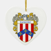 Kentekenplaat van wapens/familiekleurig keramisch ornament (Voorkant)