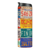 Kentekenplaten Kunst Amerika Verenigde Staten Thermosbeker (Geroteerd rechts)