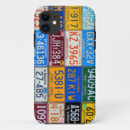 Kentekenplaten van de VS - Onze Kleurrijke Geschie iPhone 11 Hoesje