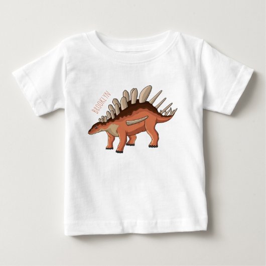 Kentrosaurus cartoon illustratie (Voorkant)