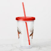 Kentrosaurus cartoon illustratie acryl drinkbeker (Links)