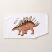 Kentrosaurus cartoon illustratie bad handdoek (Handdoek)