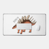 Kentrosaurus cartoon illustratie bureaumat (Keyboard & Muis)
